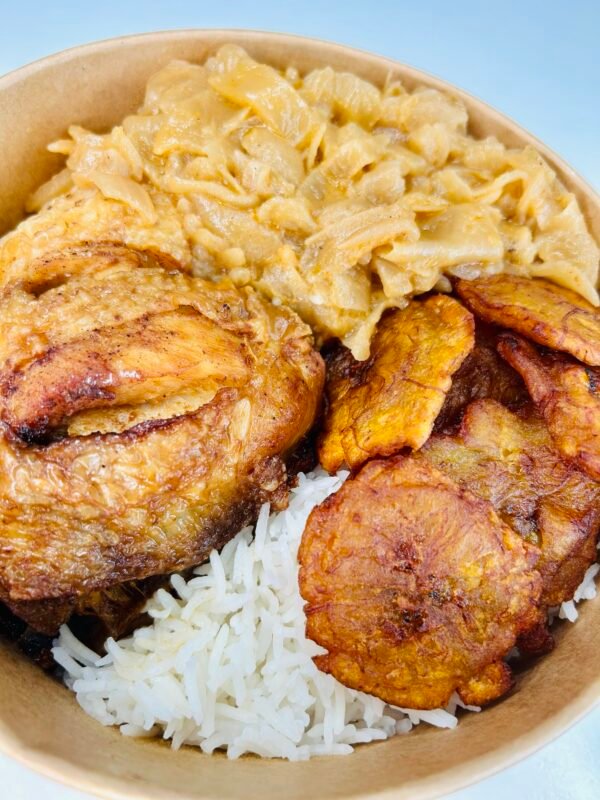 Menu Poulet Yassa