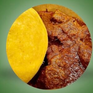 Foutou Sauce Graine au Boeuf