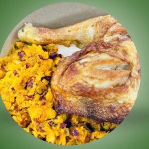 Poulet plantain Pilé