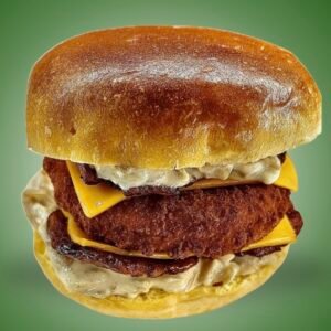 Afro Burger Poulet Yassa