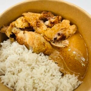 Poulet émincé mafé