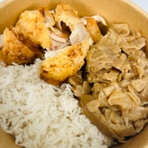 Poulet émincé Yassa