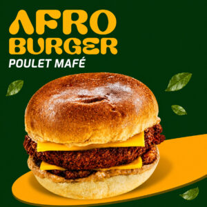 Afro Burger Poulet Mafé