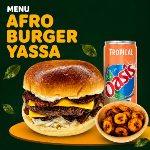 Menu Afro Burger Yassa