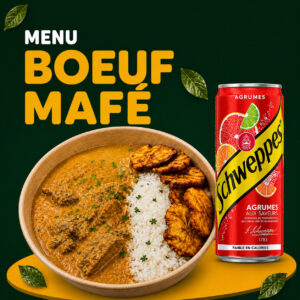 Menu Bœuf Mafé