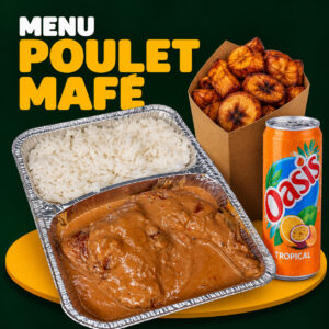 Menu Poulet Mafé